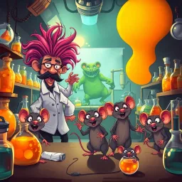 Lab Rats: Whose Lab is it Anyway? - Text-based game