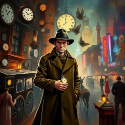Chrono-Caper: Whose Time is it Anyway? - Text-based game
