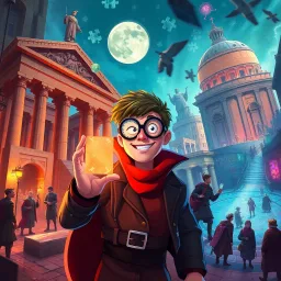 Chrono-Caper: Whose Time Is It Anyway? - Text-based game