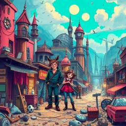 Whose Adventure Is It Anyway? - Text-based game