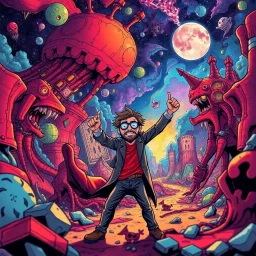 Spectrum Wars: Which Dimension Is It Anyway? - Text-based game