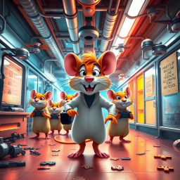 Lab-Rat Revolution - Text-based game