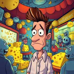 Whose Hellos Are These, Anyway? - Text-based game