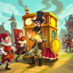 Chrono Jesters - Text-based game