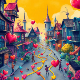 Heartstrings: Whose Heart is it Anyway? - Text-based game