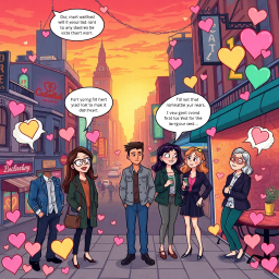 Heartstrings: Whose Heart Is It Anyway? - Text-based game