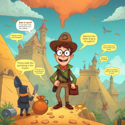 Relic Rumble: Whose Is It Anyway? - Text-based game