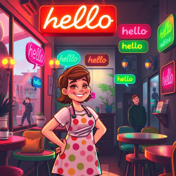 Whose Hellos Are These, Anyway? - Text-based game