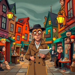 Whose Face Is This, Anyway? - Text-based game