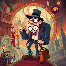 Temporal Tangle: Whose Time Is It Anyway? - Text-based game