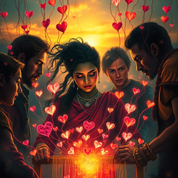 Heartstrings: Whose Heart Is It Anyway? - Text-based game