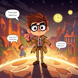 Chrono-Caper: Whose Time Is It Anyway? - Text-based game