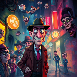 Whose Face Is This, Anyway? - Text-based game