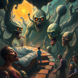 Whose Nightmare Is It Anyway? - Text-based game