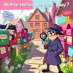 Whose Hellos Are These, Anyway? - Text-based game