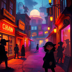 Whose Shadow Is That? - Text-based game