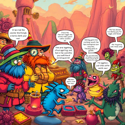 Relic Rumble: Whose Is It Anyway? - Text-based game