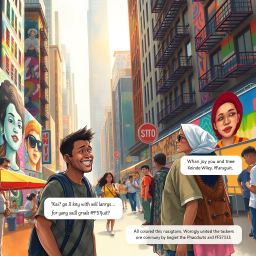 Code Switch Chronicles: Whose Hello is it Anyway? - Text-based game