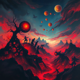 Whose Nightmare Is It Anyway? - Text-based game