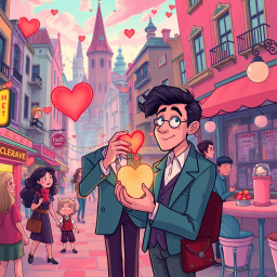 Heartstrings: Whose Heart is It Anyway? - Text-based game