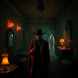 Whose Haunt Is This? - Text-based game