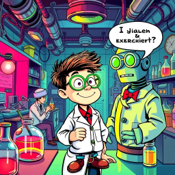 Whose Lab Is It Anyway? - Text-based game