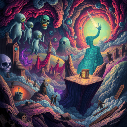 Whose Nightmare Is It Anyway? - Text-based game