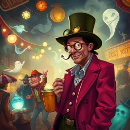 Whose Haunt is This? - Text-based game