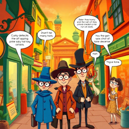 Whose Hat Is It Anyway? - Text-based game