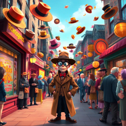 Whose Hat Is It Anyway? - Text-based game