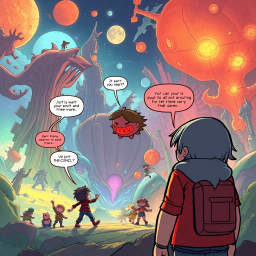 MetaQuest: Whose Adventure Is It Anyway? - Text-based game