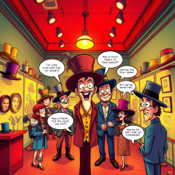 Whose Hat Is It Anyway? - Text-based game