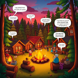 Whose Logs Are These, Anyway? - Text-based game