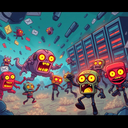 Emailocalypse: The Spam Wars - Text-based game