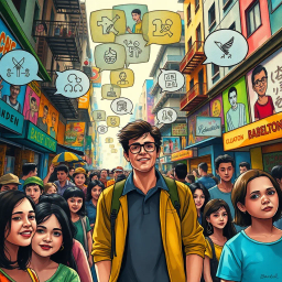 Code Switch Chronicles: Whose Hello Is It Anyway? - Text-based game