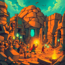 Relic Rumble: Whose Is It Anyway? - Text-based game