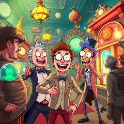 Relic Rumble: Whose Is It Anyway? - Text-based game