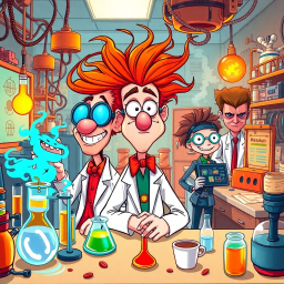 Whose Lab Is It Anyway? - Text-based game
