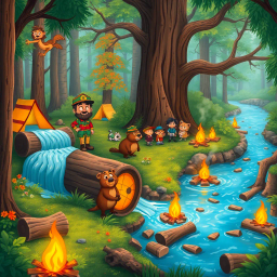 Log Jammin': Whose Logs Are These, Anyway? - Text-based game