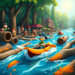 Log Jammin': Whose Logs Are These, Anyway? - Text-based game
