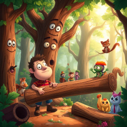 Log Jam: Wood You Believe It? - Text-based game