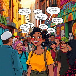 Code Switch Chronicles: Whose Hello is it Anyway? - Text-based game