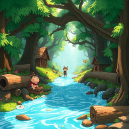 Log Jammin': Whose Logs Are These, Anyway? - Text-based game