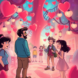 Heartstrings: Whose Heart Is It Anyway? - Text-based game