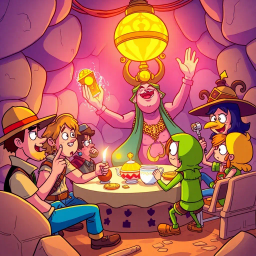 Relic Rumble: Whose Is It Anyway? - Text-based game