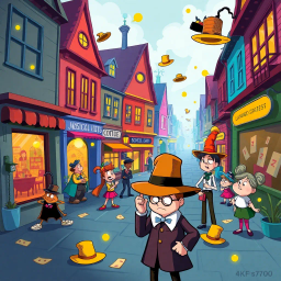 Whose Hat Is It Anyway? - Text-based game