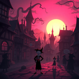 Shadowplay: Whose Witchcraft Is It Anyway? - Text-based game