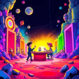 Spectrum Wars: Which Dimension Is It Anyway? - Text-based game