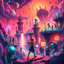 Spectrum Wars: Which Dimension is it Anyway? - Text-based game