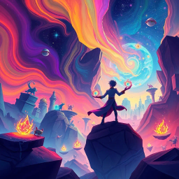 Spectrum Wars: Which Dimension is it Anyway? - Text-based game